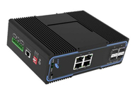 Commutatore diretto di Gigabit Ethernet con 4 porti di POE e 4 scanalature di SFP