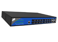 Commutatore ottico 16 10/100M di 4 Gigabit Ethernet SFP con 2 porti di SFP