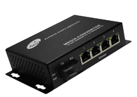 10/100 Mbps 4 porte Ethernet Switch Fiber To RJ45 Converter CBIT VLAN Support