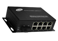 Hub 8 porte per switch in fibra Gigabit Ethernet SC 10/100Base-TX montato a parete