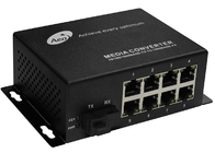 convertitore di 10/100M Commercial Fiber Media con 1 fibra e 8 porte Ethernet