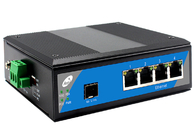 Commutatore di Ethernet di SFP di 5 porti, commutatore industriale di gigabit di 1000Mbps POE