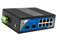 32Gbps 10 commutatore della fibra di SFP del porto 8+2 con 8 porte Ethernet e 2 scanalature di SFP