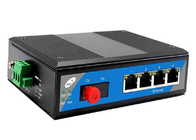 FCC Fiber POE Switch 4/8/16/24 Ports Network Switch con VLAN e IPC 250m