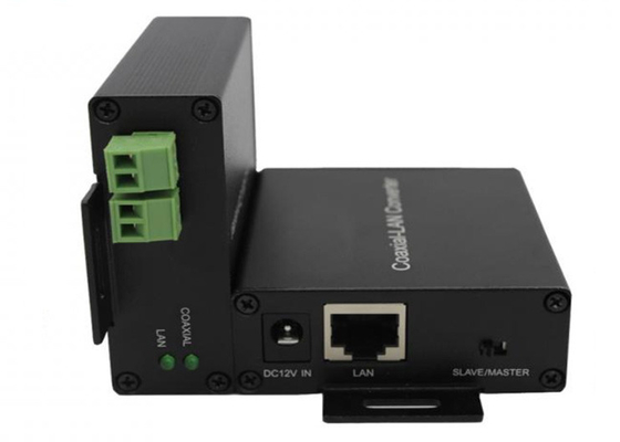 10/100Mbps Ethernet su Coax Converter 1*UTP+2*2wire Port Ethernet a coppia coaxial/twisted