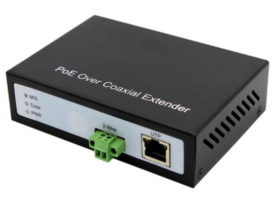 10/100Mbps IP su estensore coassiale POE IP RJ45 Lan Over 2wire Twisted-Pair Extender 300m Per telecamere IP