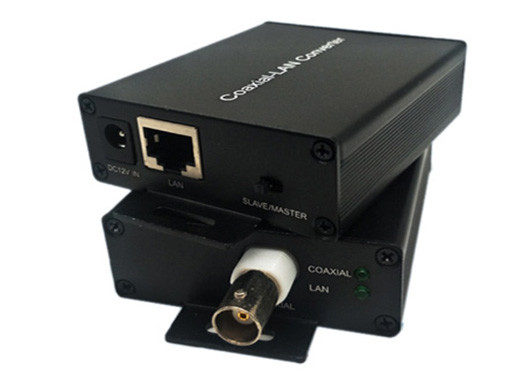 10/100Mbps Ethernet Over Coax Extender 1*BNC+1*LAN 1.5km alimentazione DC12V