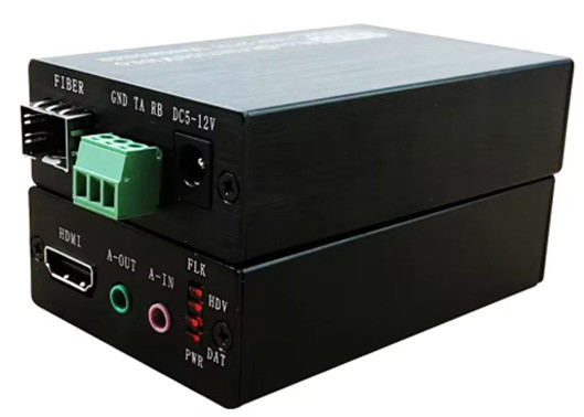 1080P HDMI Fiber Converter Audio bidirezionale RS232 Over Fiber Optic Extender