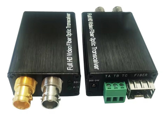 3G-SDI Fiber Converter con Loop Out Fiber Optic Transceiver HD/SD/3G SDI Fiber Extender