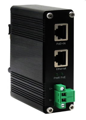 DIN-Rail Industrial 802.3bt Gigabit PoE++ Splitter Voltaggio di uscita 24VDC