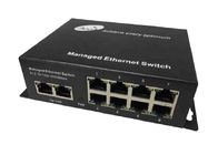 Commutatore di Ethernet di POE del porto di gigabit 8, commutatore di POE di 8 porti con la tratta in salita 2