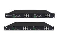 Fibra ottica diretta porte Ethernet ottiche del commutatore 4 di Ethernet alle 8