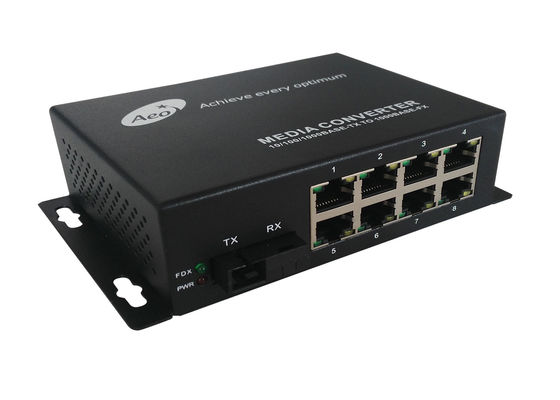 convertitore commerciale di media 1310/1550nm, fibra al convertitore di media RJ45