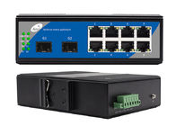 Il commutatore di Gigabit Ethernet di 8 porti con SFP 1310/1550nm ha diretto 2 di POE 8 e di SFP porte Ethernet