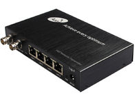 4 coassiale del porto di POE 2 BNC al convertitore di media di Ethernet