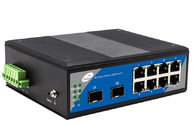 Porto pieno diretto di SFP di Ethernet 2 di POE di gigabit 8 del commutatore di SFP POE