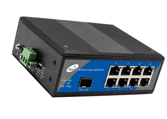 Commutatore industriale di gigabit di 8 porti