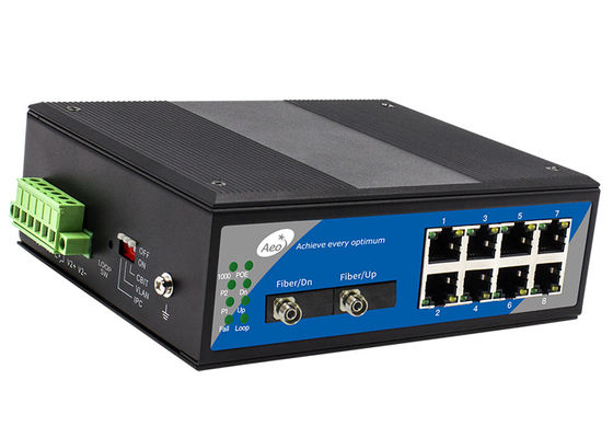 Porto industriale del commutatore 8 di sostegno 10/100Mbps POE di CBIT