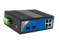 porti di POE 2 SFP del commutatore 4 di 10/100/1000M Unmanaged Industrial Ethernet