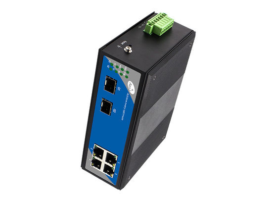Commutatore di Smart POE di web di gigabit di 4 porti con 2 scanalature di SFP