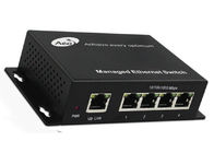 4 supporto del riempitivo 250m VLAN CBIT di IPC del commutatore di rete di Gigabit Ethernet del porto