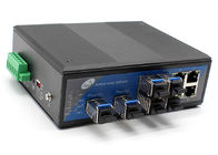 Commutatore da tavolino della fibra di SFP 2 Ethernet di SFP 4 di gigabit 10/100Mbps 4 10/100Mbps SFP