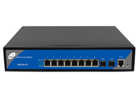 Switch Ethernet in fibra POE a 8 porte gestito L2 Porta 2 Gigabit SFP