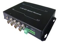 Video convertitore della fibra di 4CH HD SDI con 4 porti di BNC