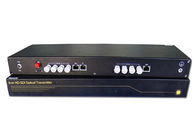 convertitore a fibra ottica di 8ch HD SDI con porta Ethernet RS485