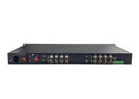 720P / video convertitori 0 - 80km della fibra di 1080P 16CH AHD CVI TVI HD