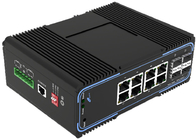 Commutatore di gigabit diretto 8 porti con 4 scanalature di SFP e 8 porte Ethernet
