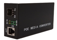 porta Ethernet di POE del convertitore 1 di media di 10/100/1000Mbps POE e 1 porto di SFP