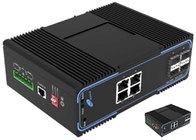 Porti pieni diretti di POE di Ethernet di gigabit 4 del commutatore della fibra di SFP e 4 porti di SFP