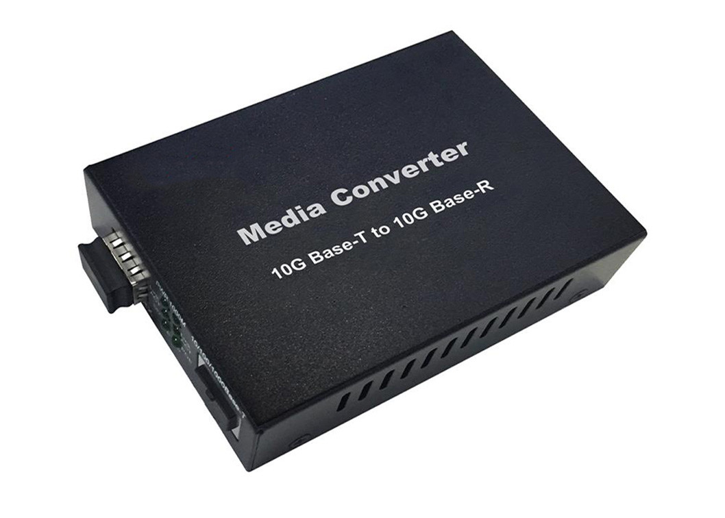 convertitore di media della fibra 10G, base-t 10G al convertitore più basso di media di Ethernet 10G