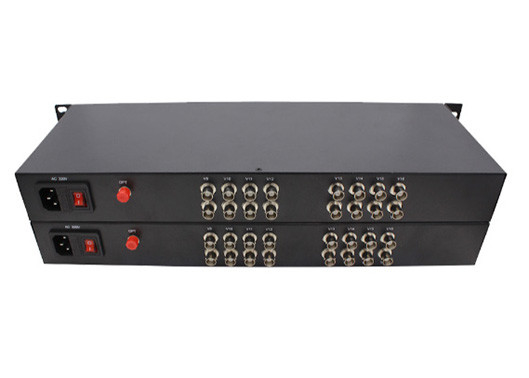 Video coassiale HD-AHD/CVI/TVI su convertitore a fibra 16ch 1080P BNC Video con Rs485 dati
