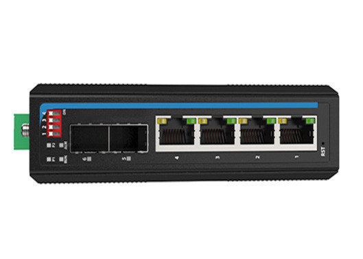 Gestione degli interruttori SFP industriali 4 porte POE 1000M con porte SFP 2*1000M